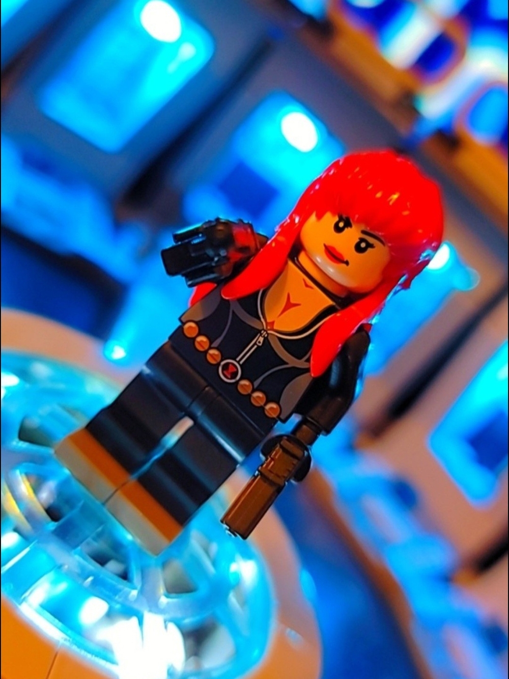 Black Widow Minifigure Lego Compatible